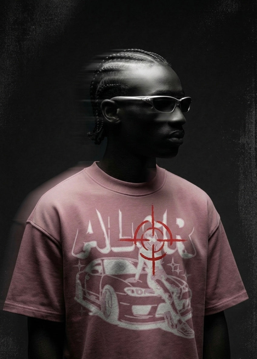 ALL OR NOTHING – Pink Graphic Tee
