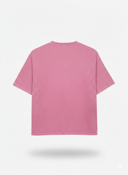 ALL OR NOTHING TEE — PINK WASH